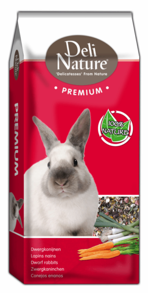 Deli Nature Premium Rabbit храна за зайчета, 15 кг