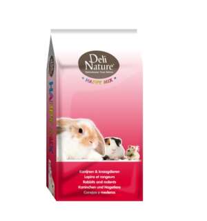 Deli Nature Happy Mix Guinea Pigs храна за морски свинчета, 15 кг