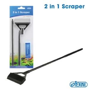 Ista Aluminum Scraper, Чистачка за стъкло 2in1