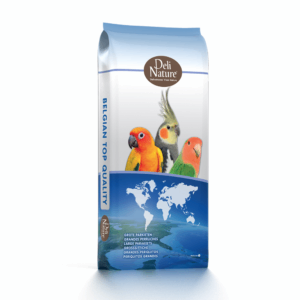 Deli Nature Large Parakeets Standard, Храна за средни папагали, 15 кг