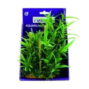 Изкуствено растение Hygrophila siamensis & bamboo, 20 см