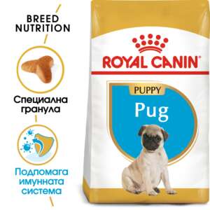 Royal Canin Pug Puppy, Храна за подрастващ мопс, 1,5 кг