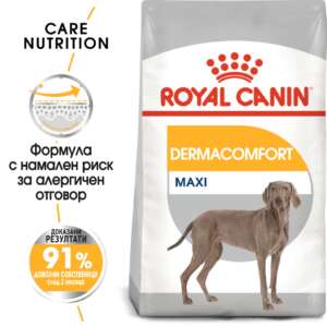 Royal Canin Maxi Dermacomfort, Храна за кучета с кожни раздразнения от едра порода, 12 кг