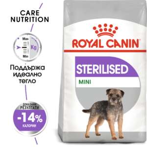 Royal Canin Sterilised Mini, Храна за кастрирани кучета от дребни породи