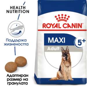 Royal Canin Maxi Adult 5+, Храна за кучета над 5 години от едра порода, 15 кг