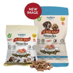 Serrano Snack for Dog Salmon and Tuna меко лакомство с вкус на сьомга и риба тон