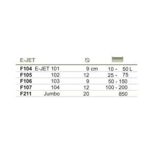 Филтърна гъба E-jet 101, Ø 9 cm, h 5 cm