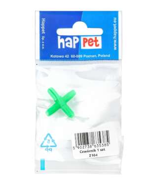 Happet Кръстачка за шлауфка, 4.7 мм